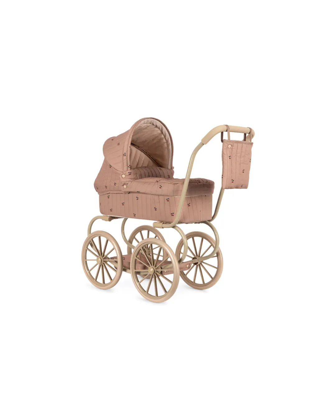 Konges Sløjd - mały wózek dla lalek Minnie Doll Pram Cherry Blush