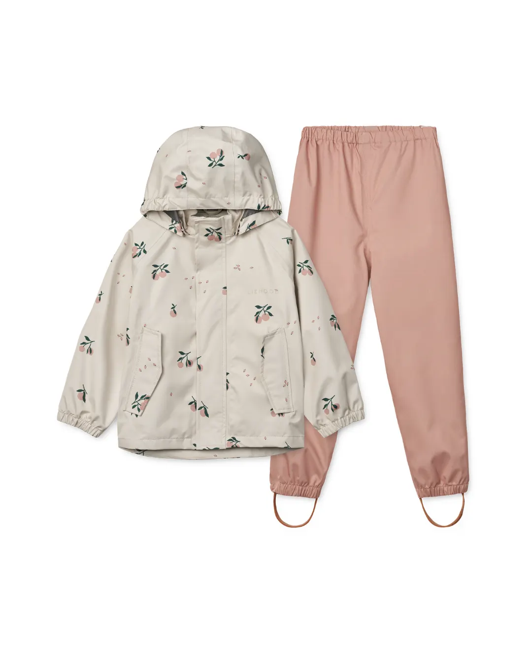 Liewood - zestaw przeciwdeszczowy Pedia Sea Shell/Peach Liewood - zestaw przeciwdeszczowy Pedia Sea Shell/Peach