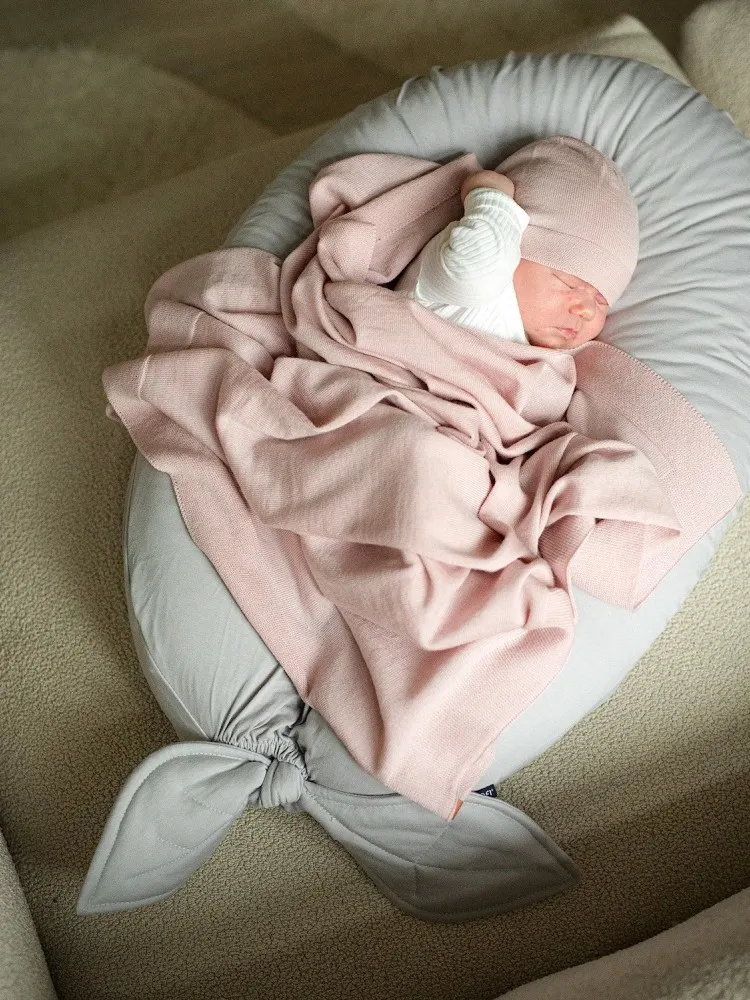 Amori amori - zestaw merino Cozy Delikatny Róż