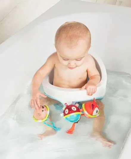 Lilliputiens - zestaw 3 piłeczki z przyssawkami Lisiczka Alice do kąpieli 