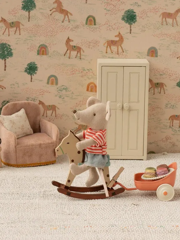 Maileg - konik na biegunach dla myszek Maileg - konik na biegunach dla myszek