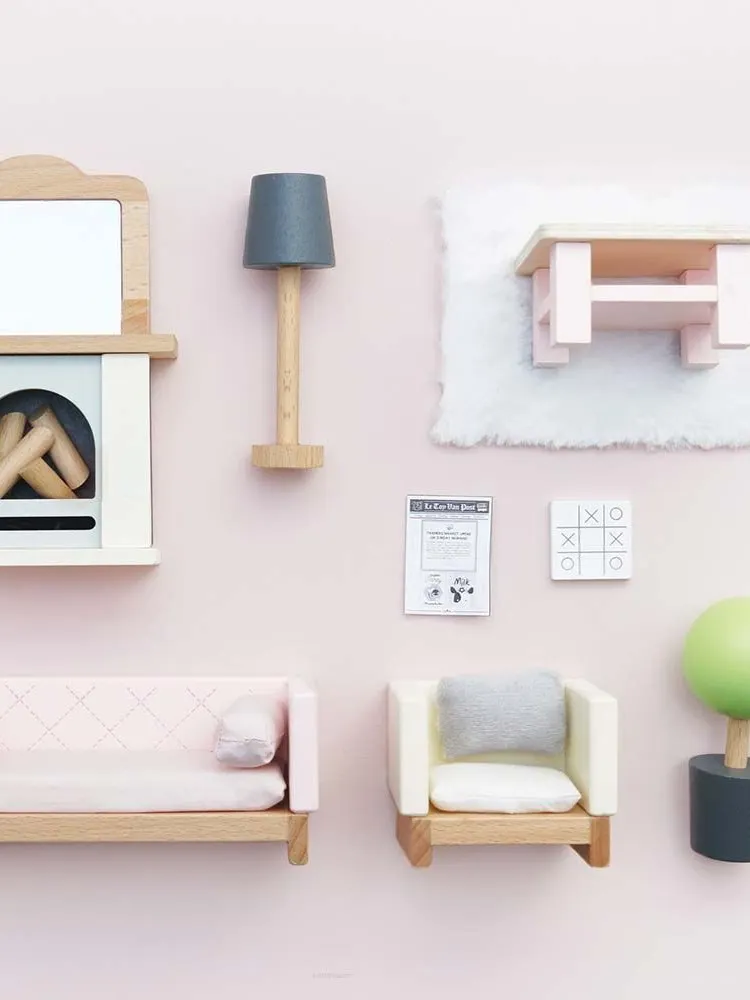 Le Toy Van - Drewniane mebelki do domku dla lalek salon Daisylane