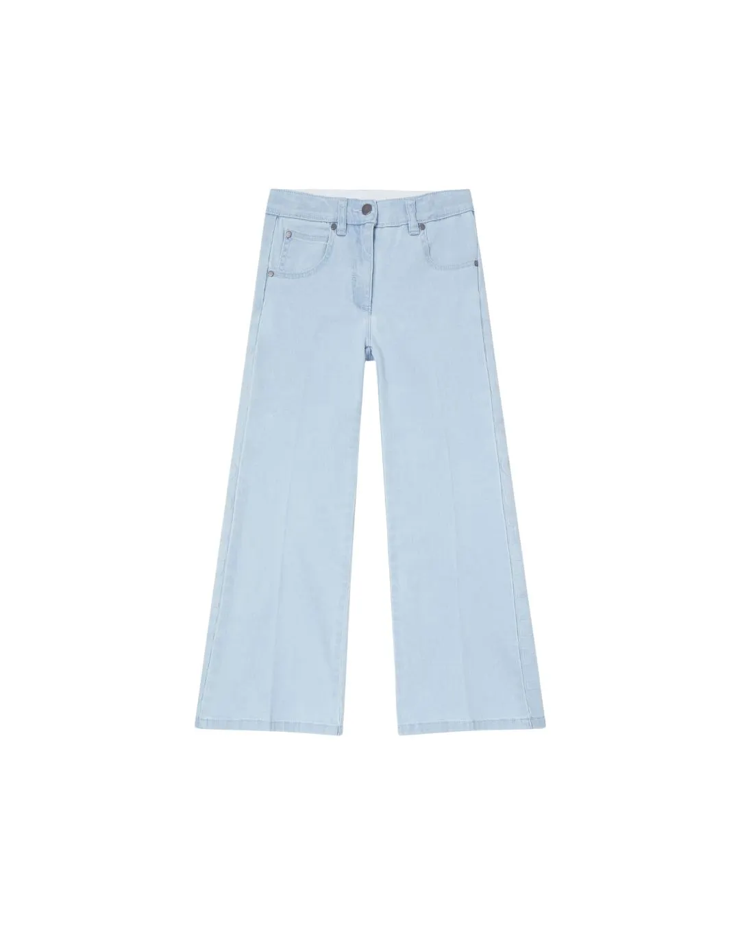 Spodnie jeansowe Stella McCartney z szeroką nogawką Spodnie jeansowe Stella McCartney z szeroką nogawką