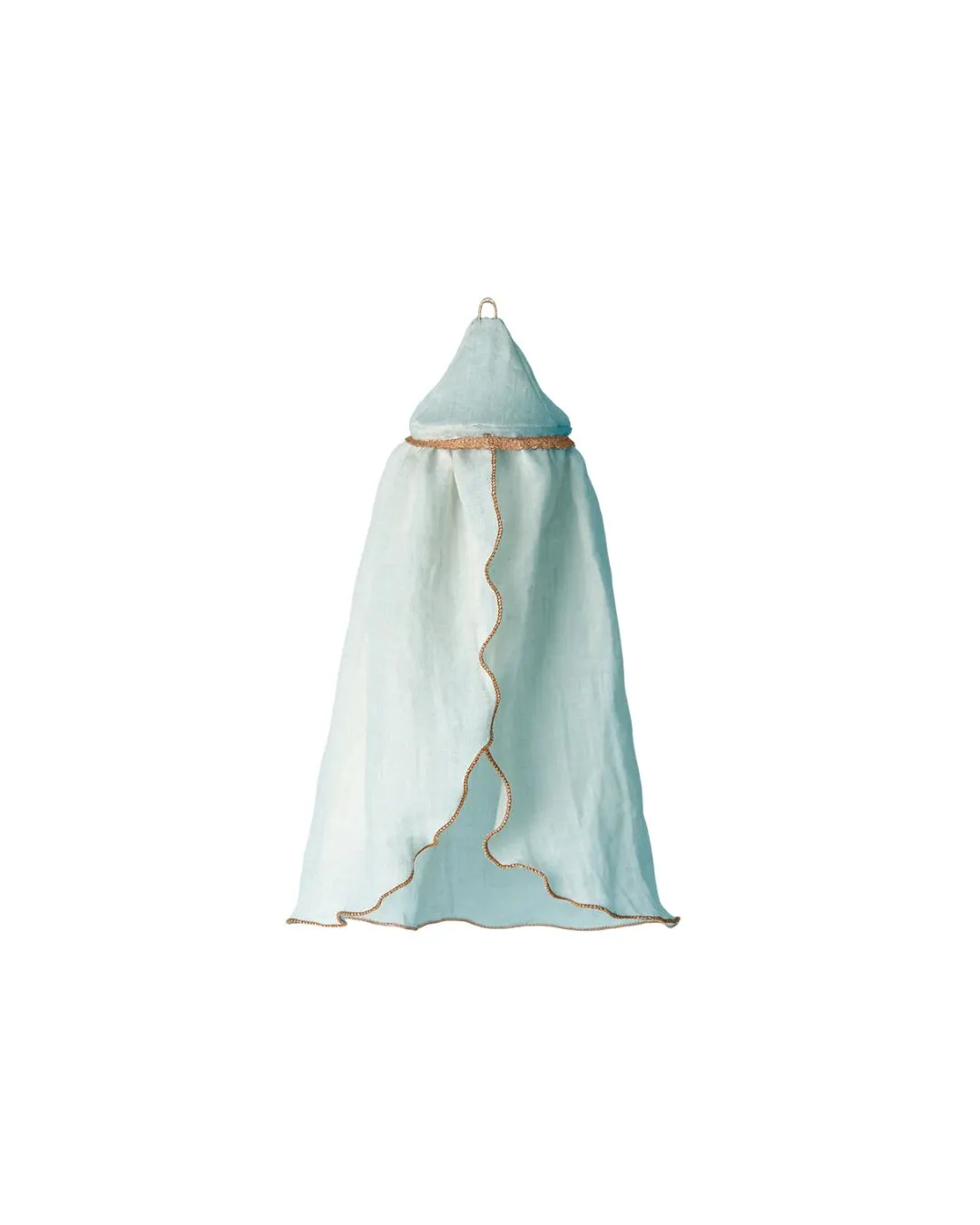 Maileg - baldachim do łóżka miniature bed canopy - mint Maileg - baldachim do łóżka miniature bed canopy - mint