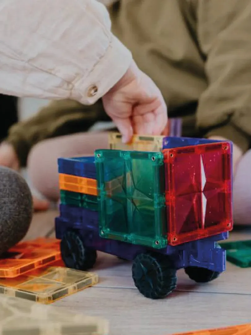 Cleverclixx - klocki magnetyczne Wheels Pack Intense 25 elementów