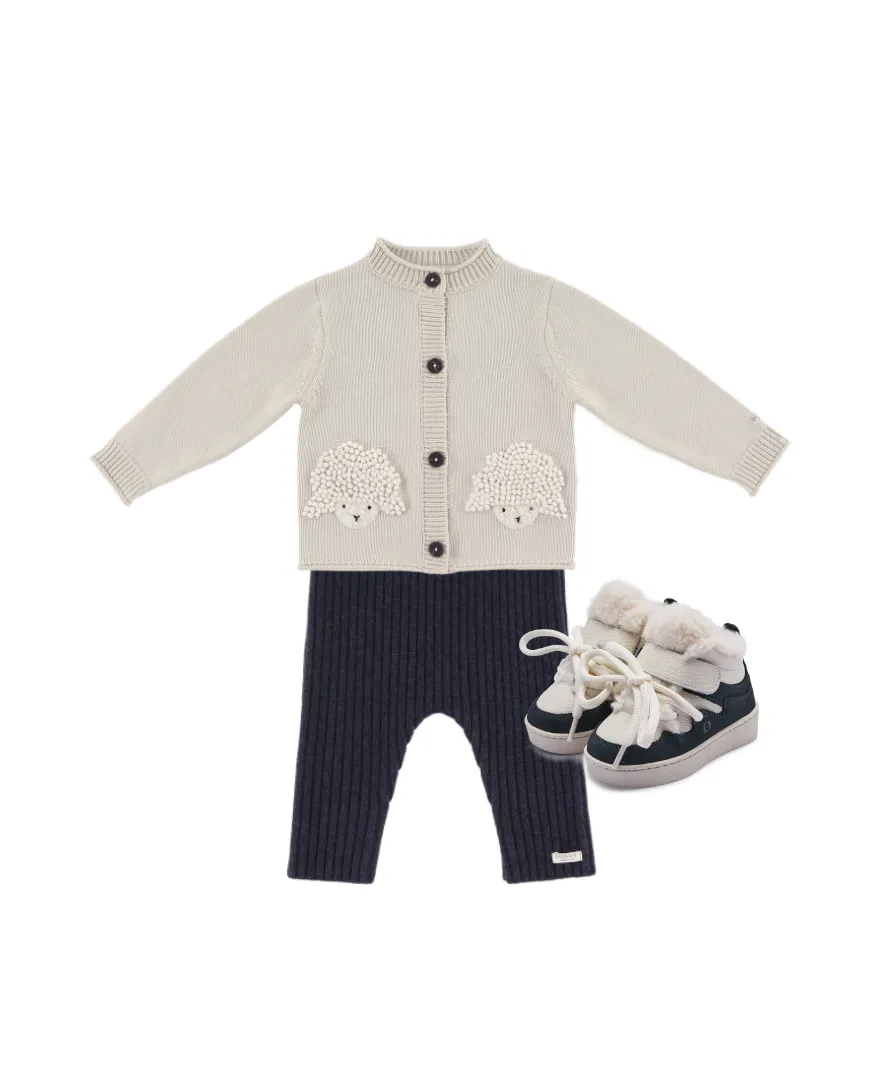 Donsje - ciepła stylizacja dla maluszka Nies Lammies