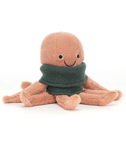 Jellycat - ośmiornica w sweterku 20 cm