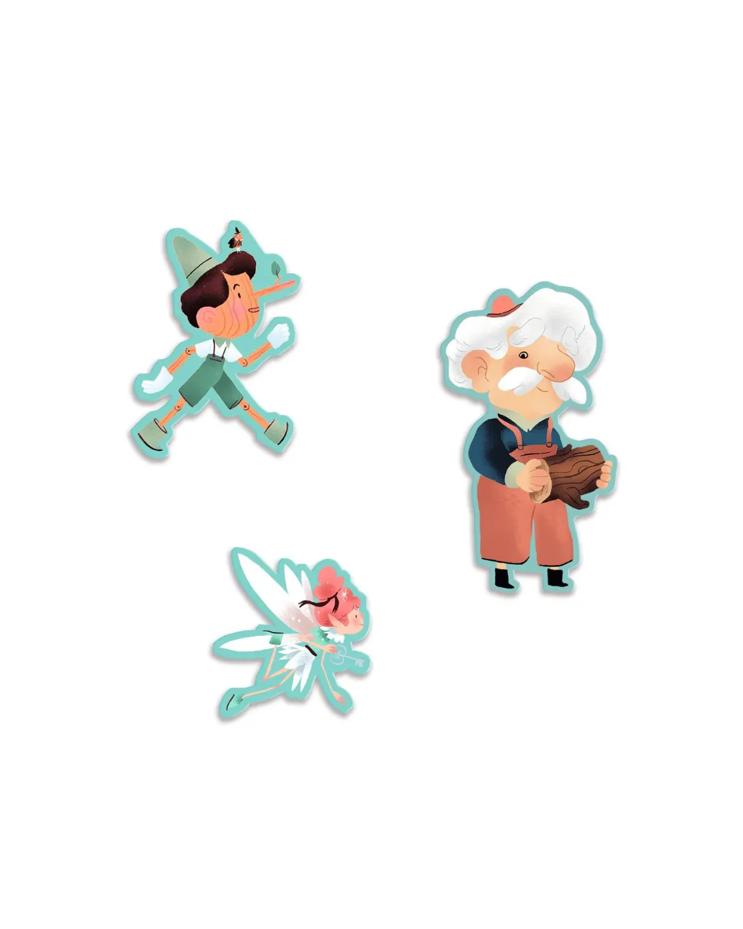 Djeco - puzzle Pinokio 54 elementy