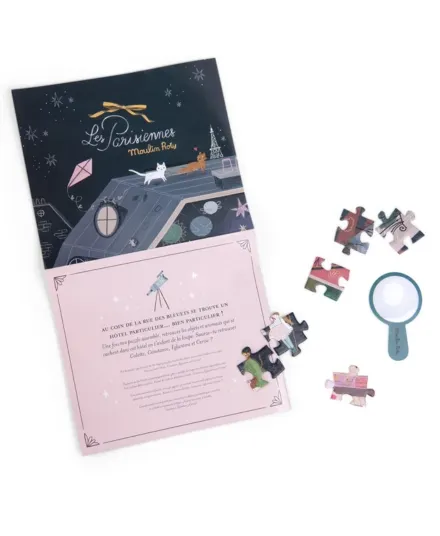 Moulin Roty - puzzle obserwacyjne 200 elementów Paryska Kamienica