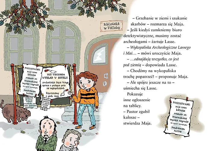 Wydawnictwo Zakamarki - Tajemnica srebra, Biuro Detektywistyczne Lassego i Mai Wydawnictwo Zakamarki - Tajemnica srebra, Biuro Detektywistyczne Lassego i Mai