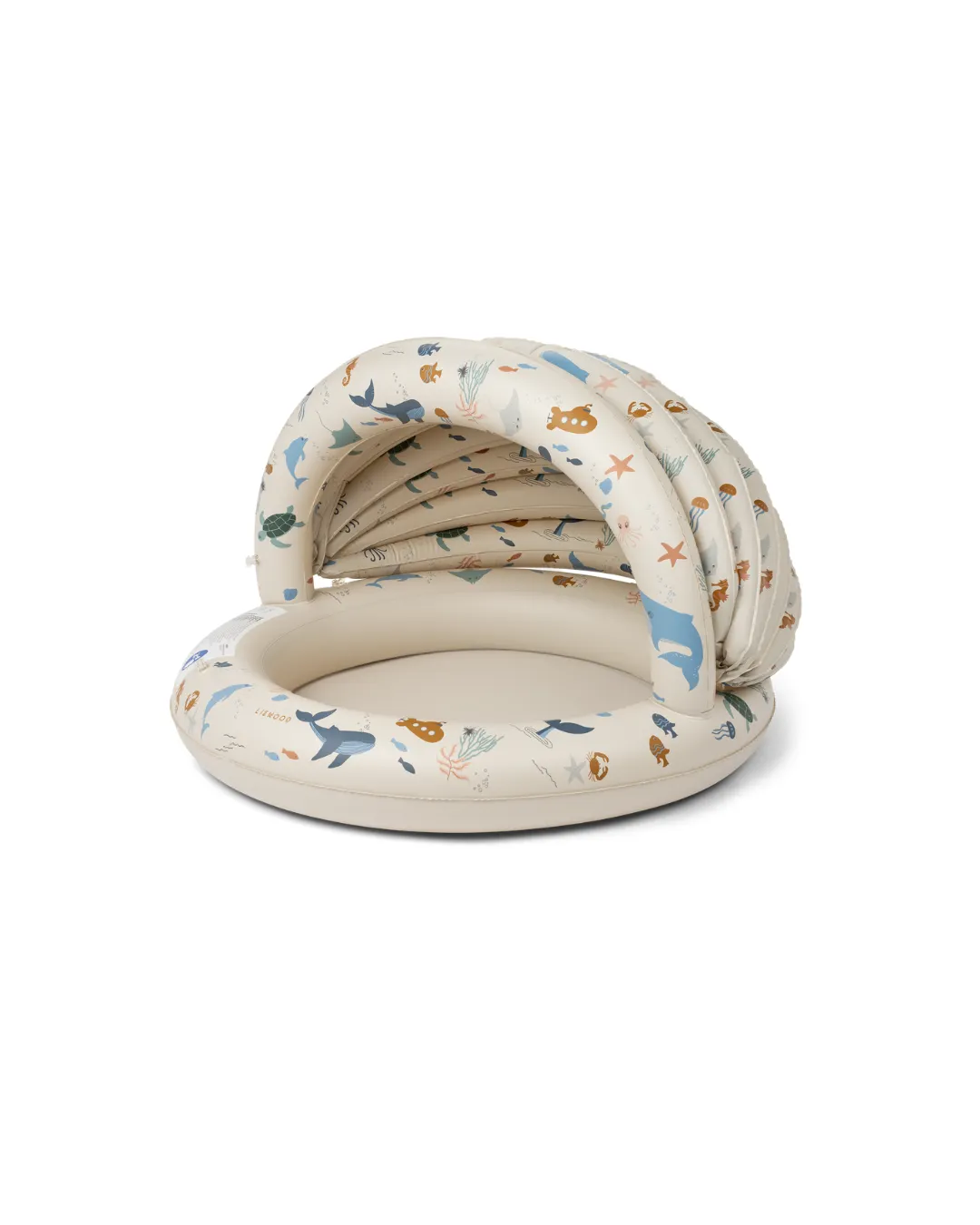 Liewood - nadmuchiwany basen z baldachimem Hadleia Sea creature/Sandy