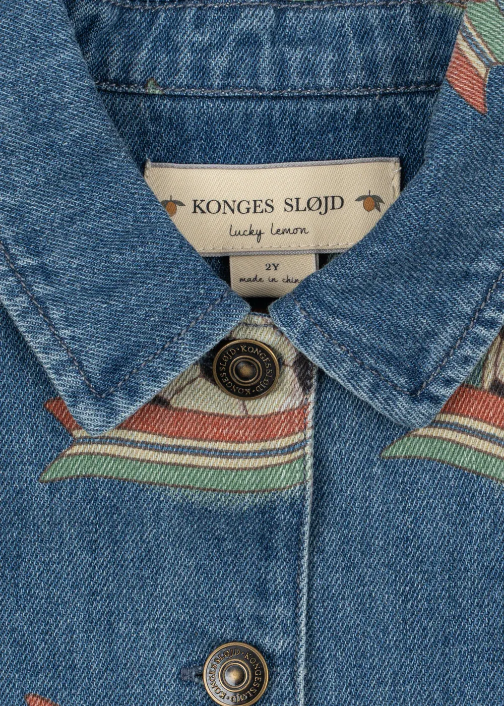 Konges Sløjd - kurtka jeansowa Magot GOTS Kick It Konges Sløjd - kurtka jeansowa Magot GOTS Kick It