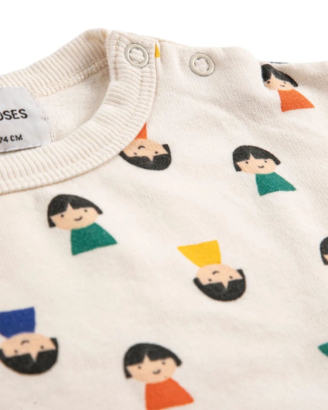 Bobo Choses - bluza niemowlęca All Over Sweatshirt Game Pawns Bobo Choses - bluza niemowlęca All Over Sweatshirt Game Pawns