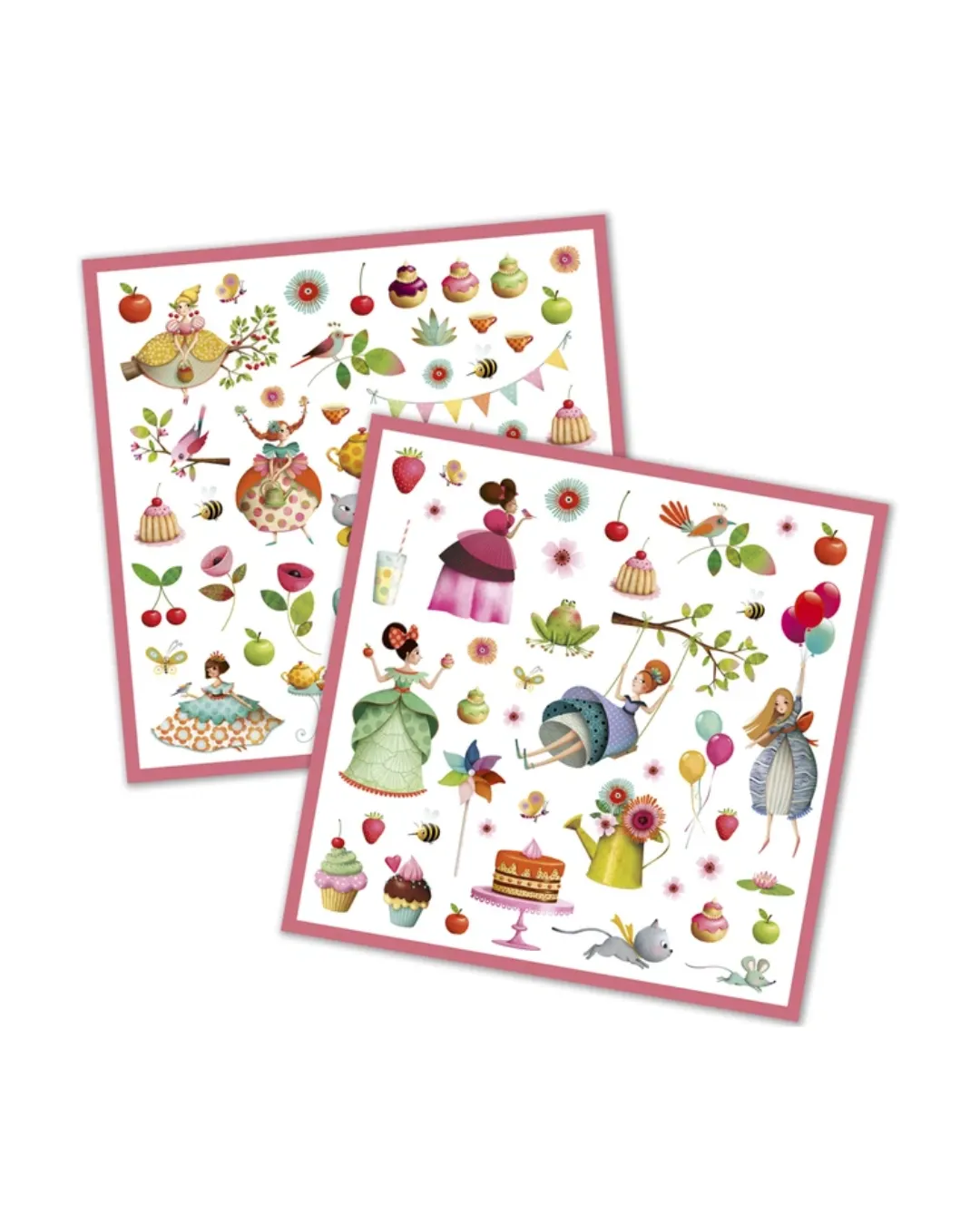 Djeco - naklejki dla dzieci Przyjęcie księżniczki Djeco - naklejki dla dzieci Przyjęcie księżniczki