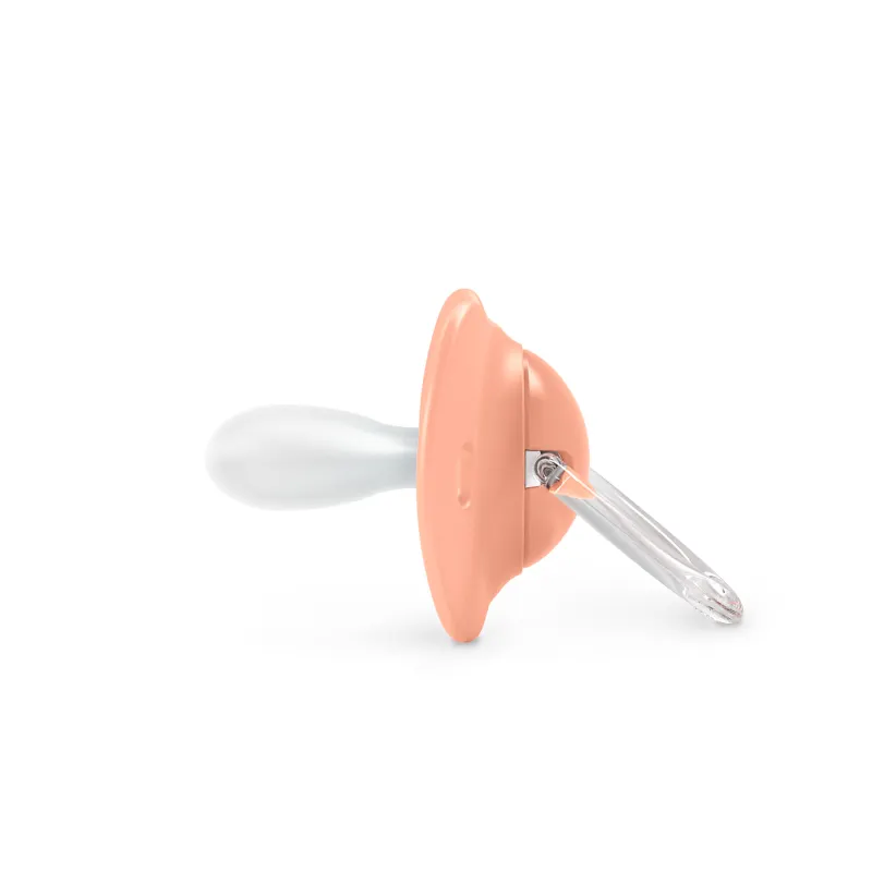 Suavinex - smoczek fizjologiczny SX Pro silikonowy Dreams 2 szt. brzoskwiniowy +18m