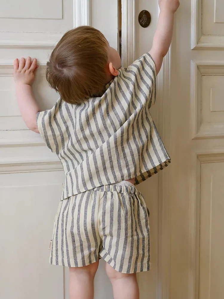 Cam Cam Copenhagen - spodenki Noa Summer Stripes Cam Cam Copenhagen - spodenki Noa Summer Stripes