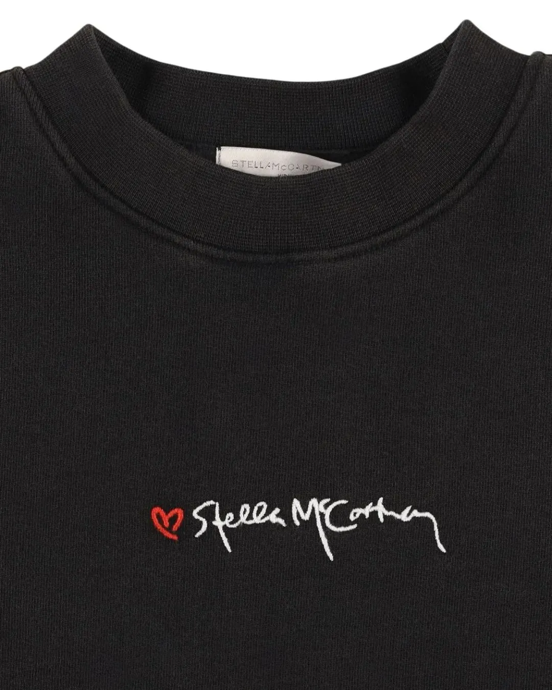 Stella McCartney - bawełniany dres z haftowanym podpisem Stella Stella McCartney - bawełniany dres z haftowanym podpisem Stella