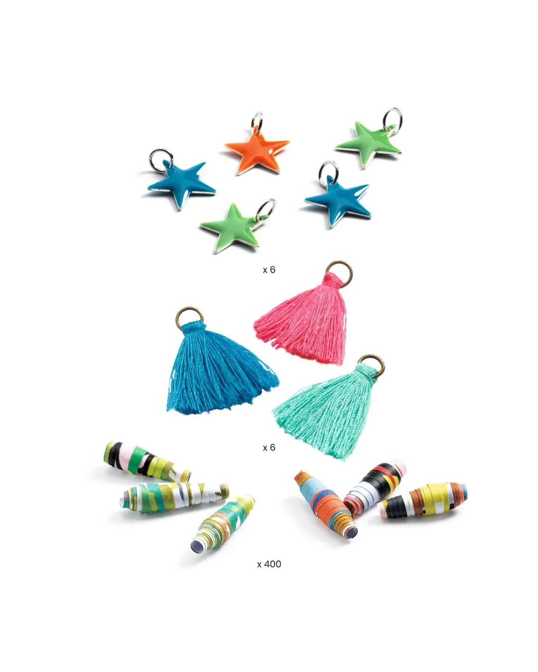 Djeco - zestaw zrób to sam - biżuteria bransoletki Djeco - zestaw zrób to sam - biżuteria bransoletki