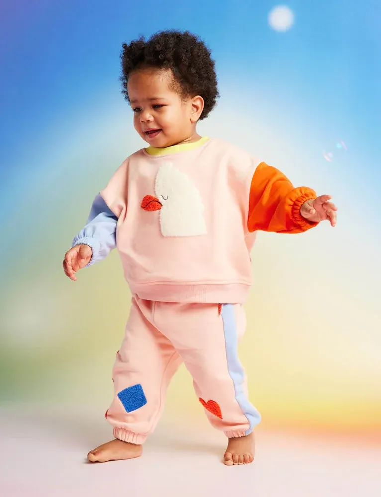 Halcyon Nights - spodnie dresowe Little Billabong Pink Halcyon Nights - spodnie dresowe Little Billabong Pink