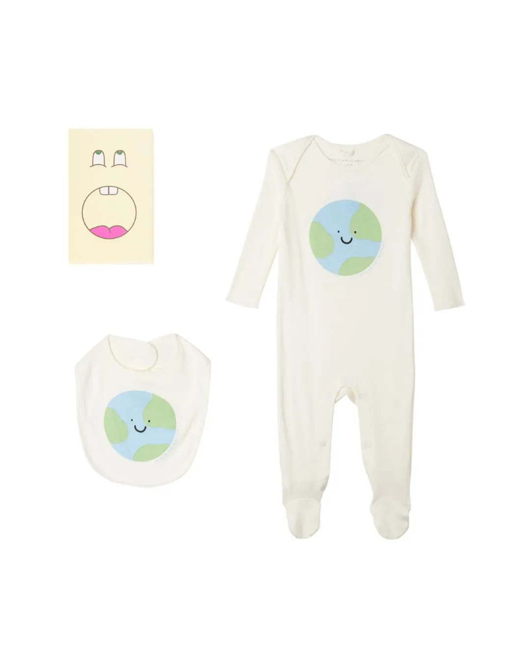 Stella McCartney - komplet niemowlęcy z motywem Ziemi Stella McCartney - komplet niemowlęcy z motywem Ziemi