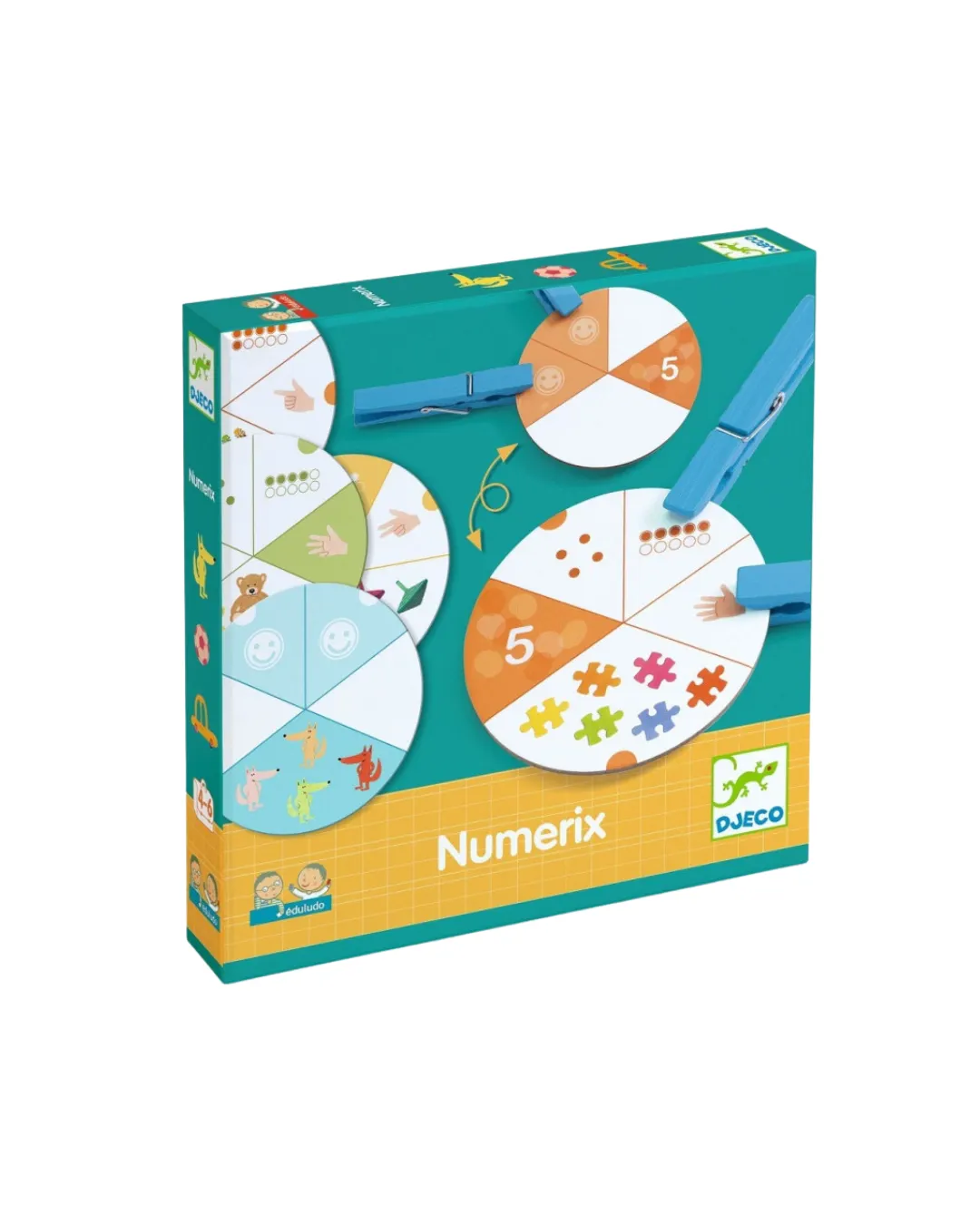 Djeco - gra edukacyjna dla dzieci Numerix