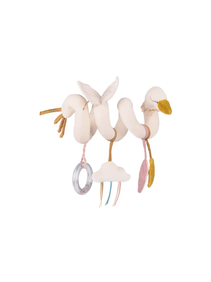 Interaktywny Łabędź spirala Moulin Roty 30 cm Interaktywny Łabędź spirala Moulin Roty 30 cm