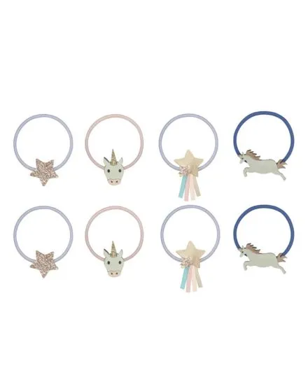 Mimi & Lula - zestaw gumek elastycznych Unicorn Mimi & Lula - zestaw gumek elastycznych Unicorn