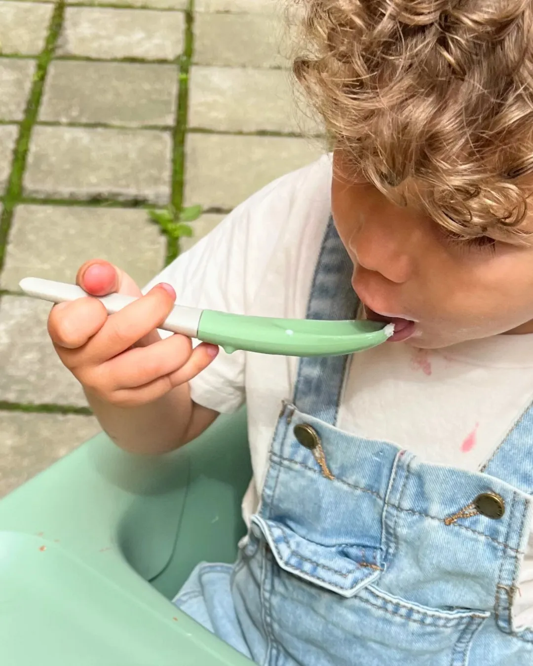 Miniware - łyżka treningowa z wymiennymi końcówkami Pre2Pro Green Energy Miniware - łyżka treningowa z wymiennymi końcówkami Pre2Pro Green Energy