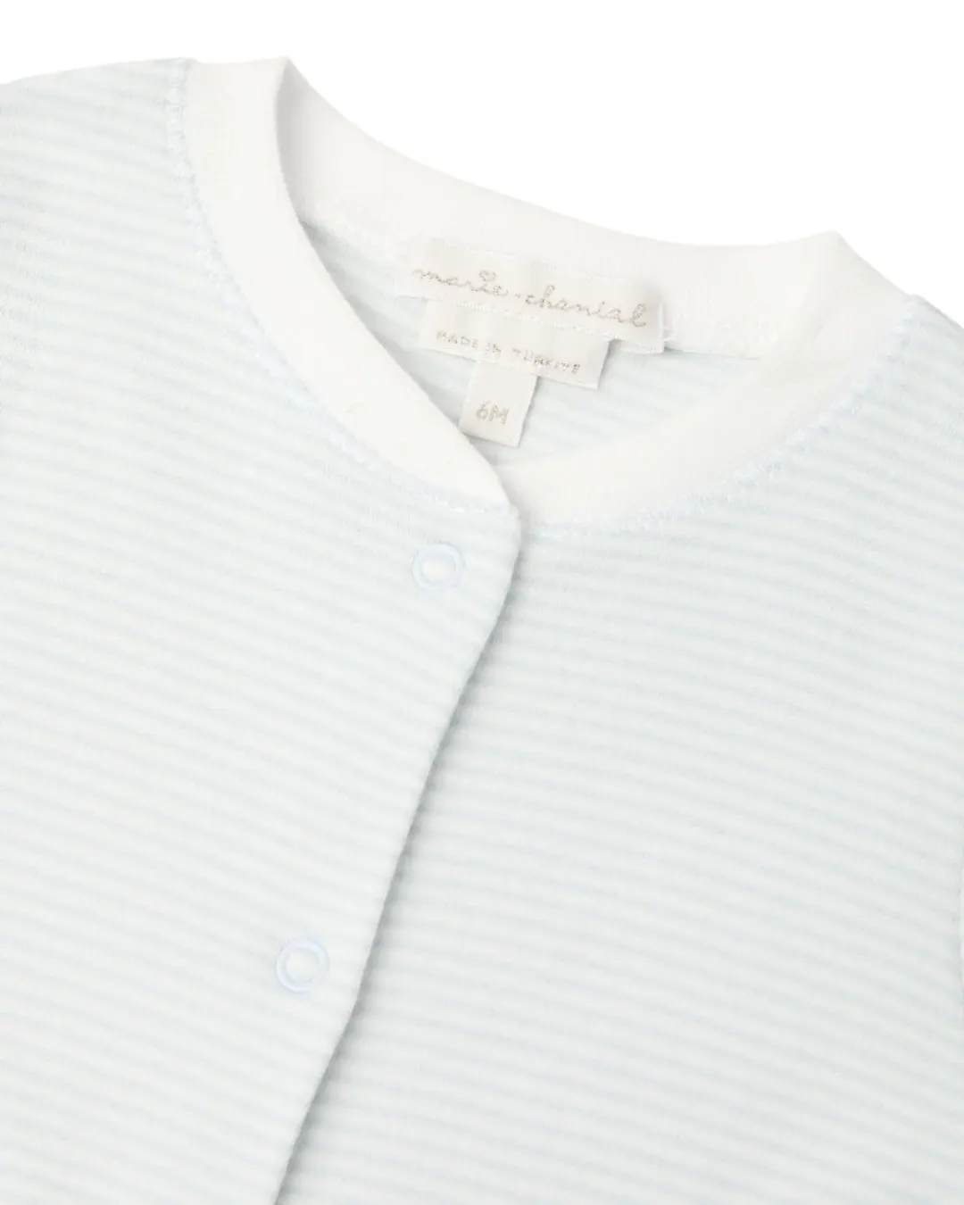 Marie-Chantal - zestaw dwóch pajacyków Dalton Stripe Blue Marie-Chantal - zestaw dwóch pajacyków Dalton Stripe Blue