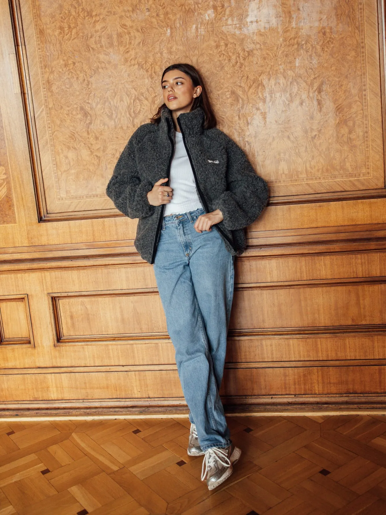 Meggstore - bomber jacket Graphite Meggstore - bomber jacket Graphite