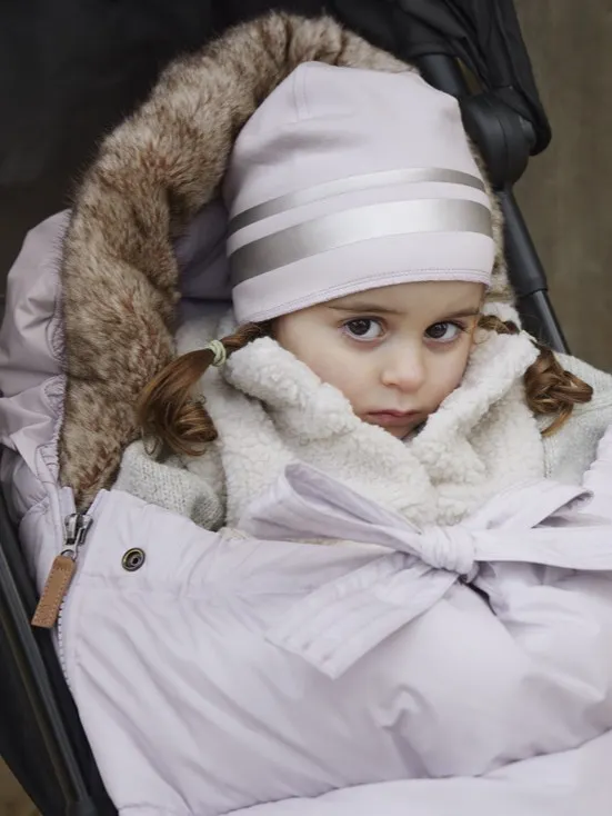 Elodie Details - śpiworek zimowy do wózka z futerkiem Lavender Love