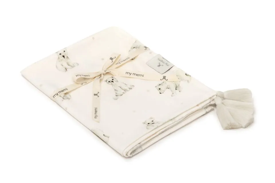 My Memi - bambusowy otulacz 100x120 Little Bears