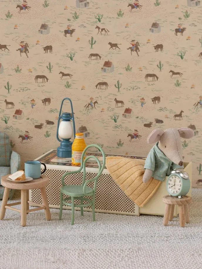 Maileg - myszka mały brat w pudełku zapałek