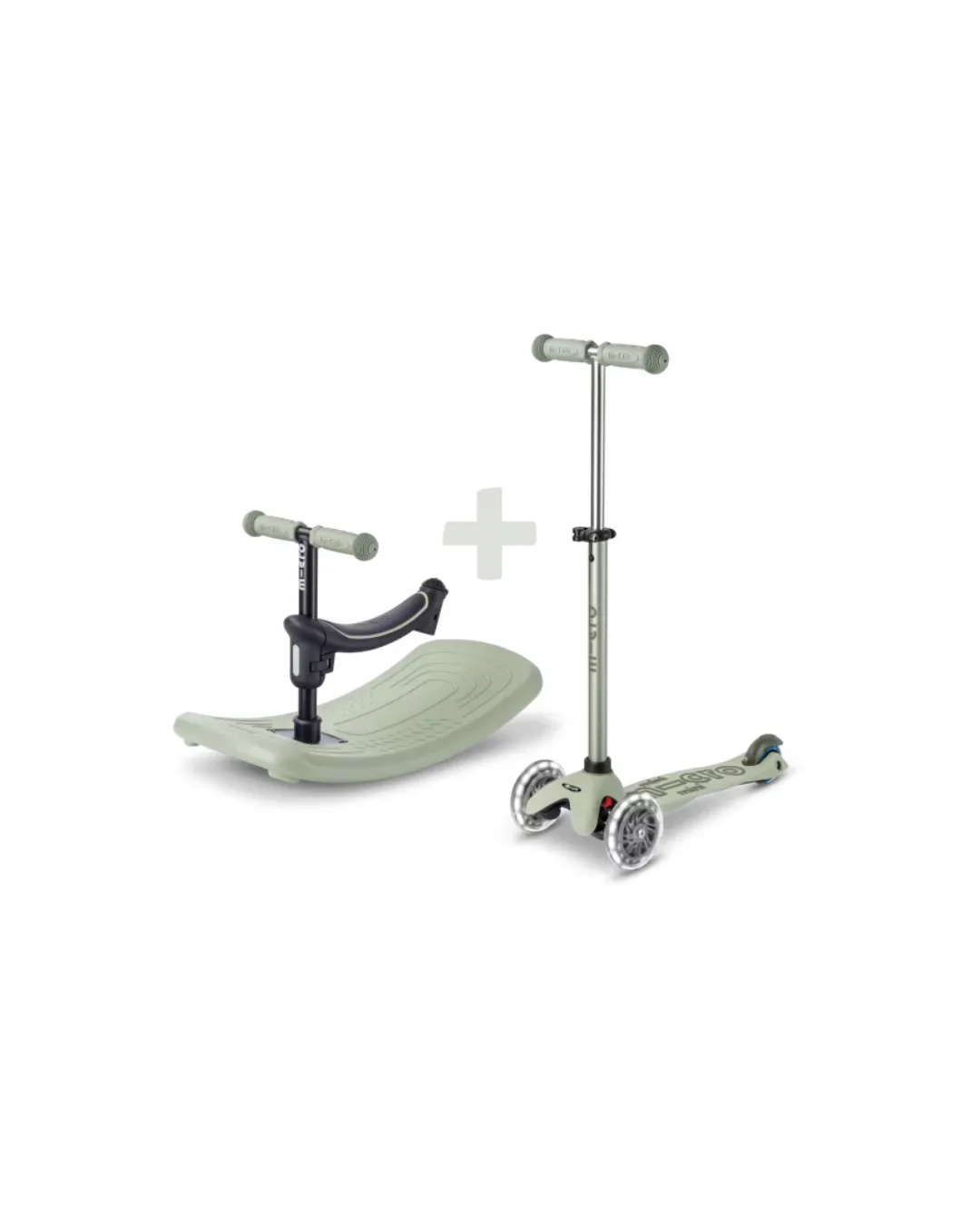 Micro - Mini Micro Deluxe Rock & Go LED Olive Sage