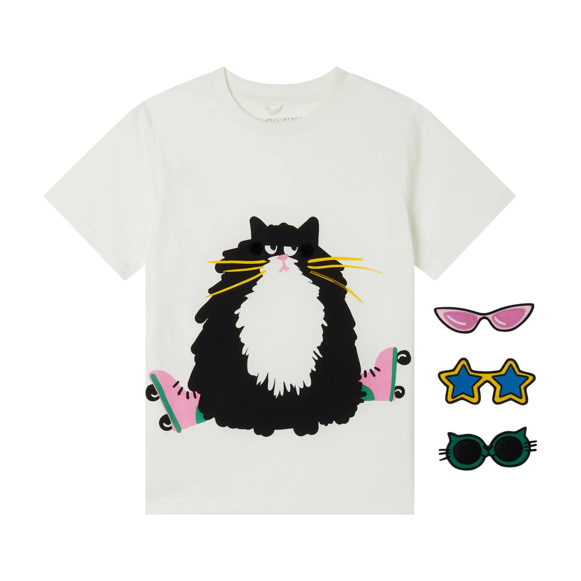 Stella McCartney - Stylizacja dziewczęca Cats Print Stella McCartney - Stylizacja dziewczęca Cats Print