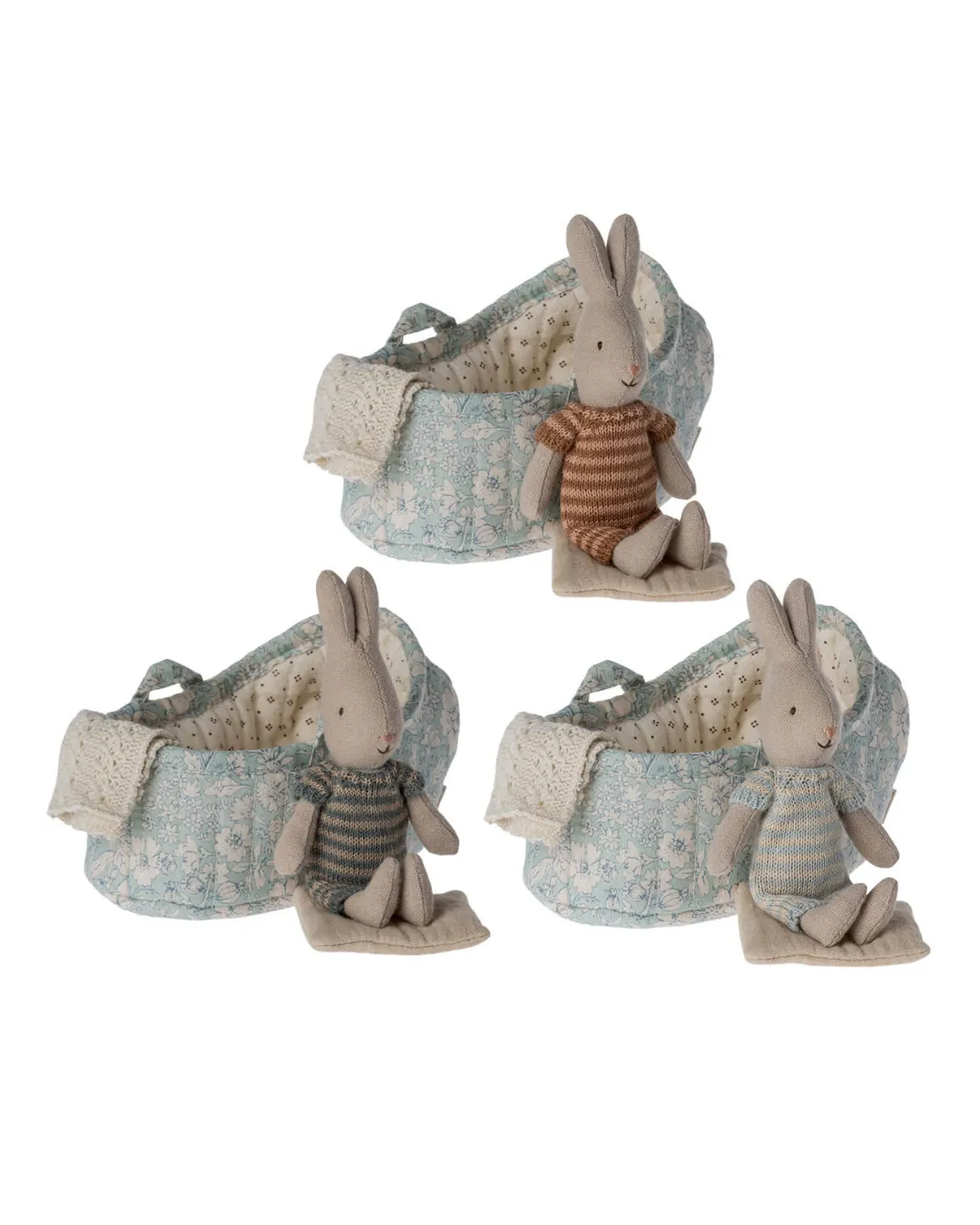 Maileg - króliczek Mikro w nosidełku