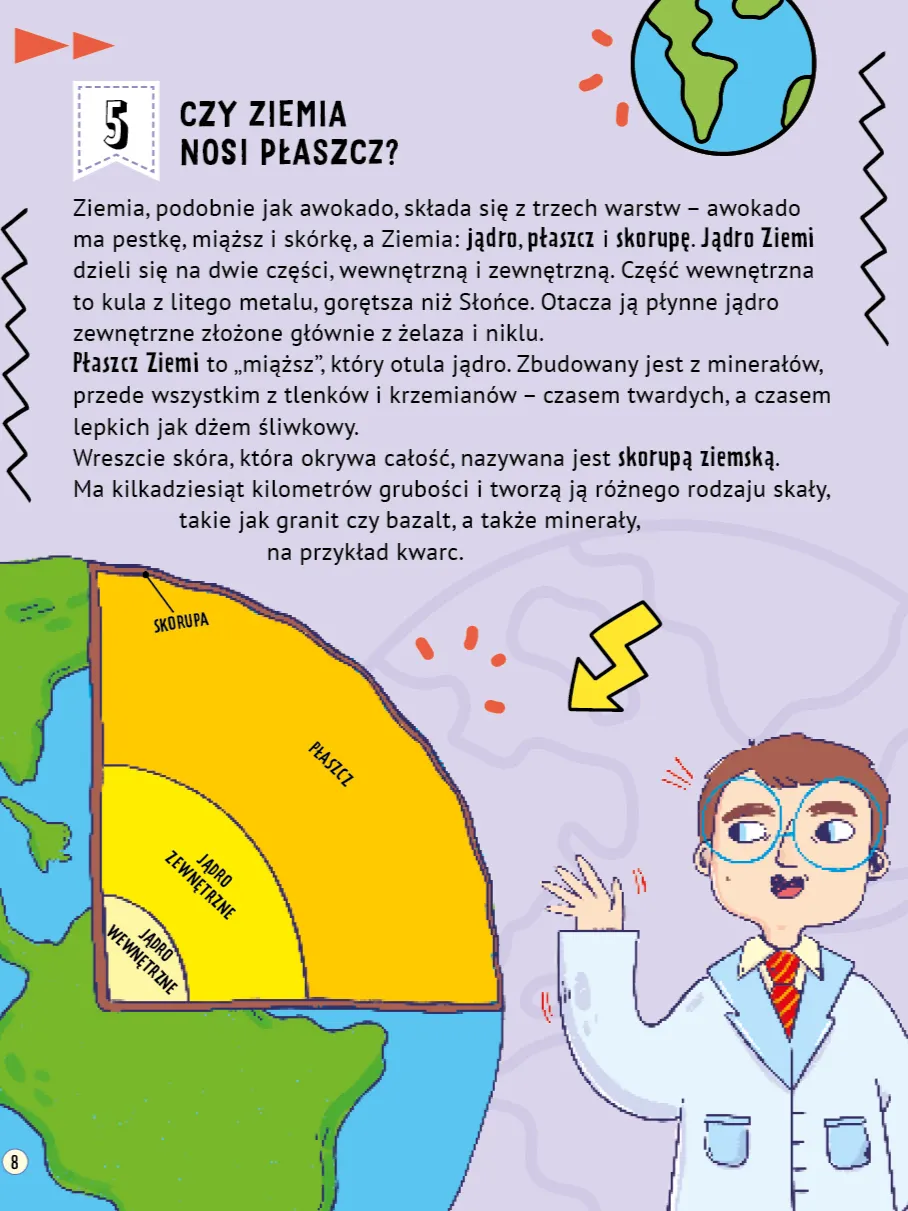 Wydawnictwo Wilga - 101 ciekawych faktów o naszej planecie Wydawnictwo Wilga - 101 ciekawych faktów o naszej planecie