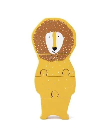 Trixie - drewniane puzzle zwierzęta Lew