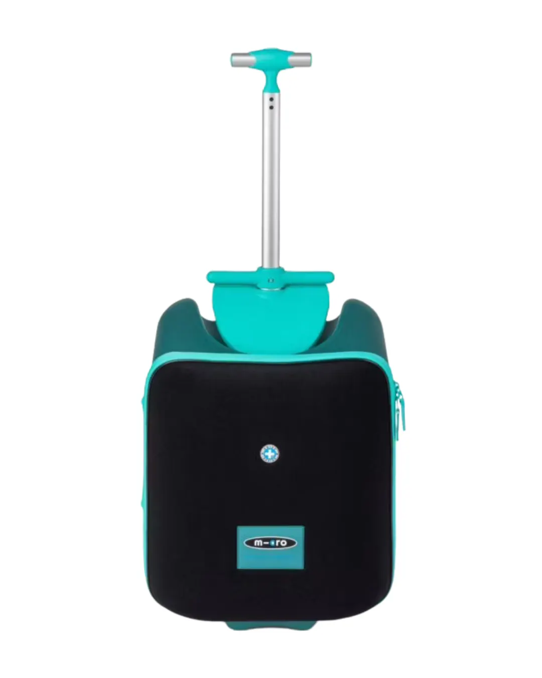 Micro - walizka z siedziskiem dla dziecka Luggage Easy Forest Green