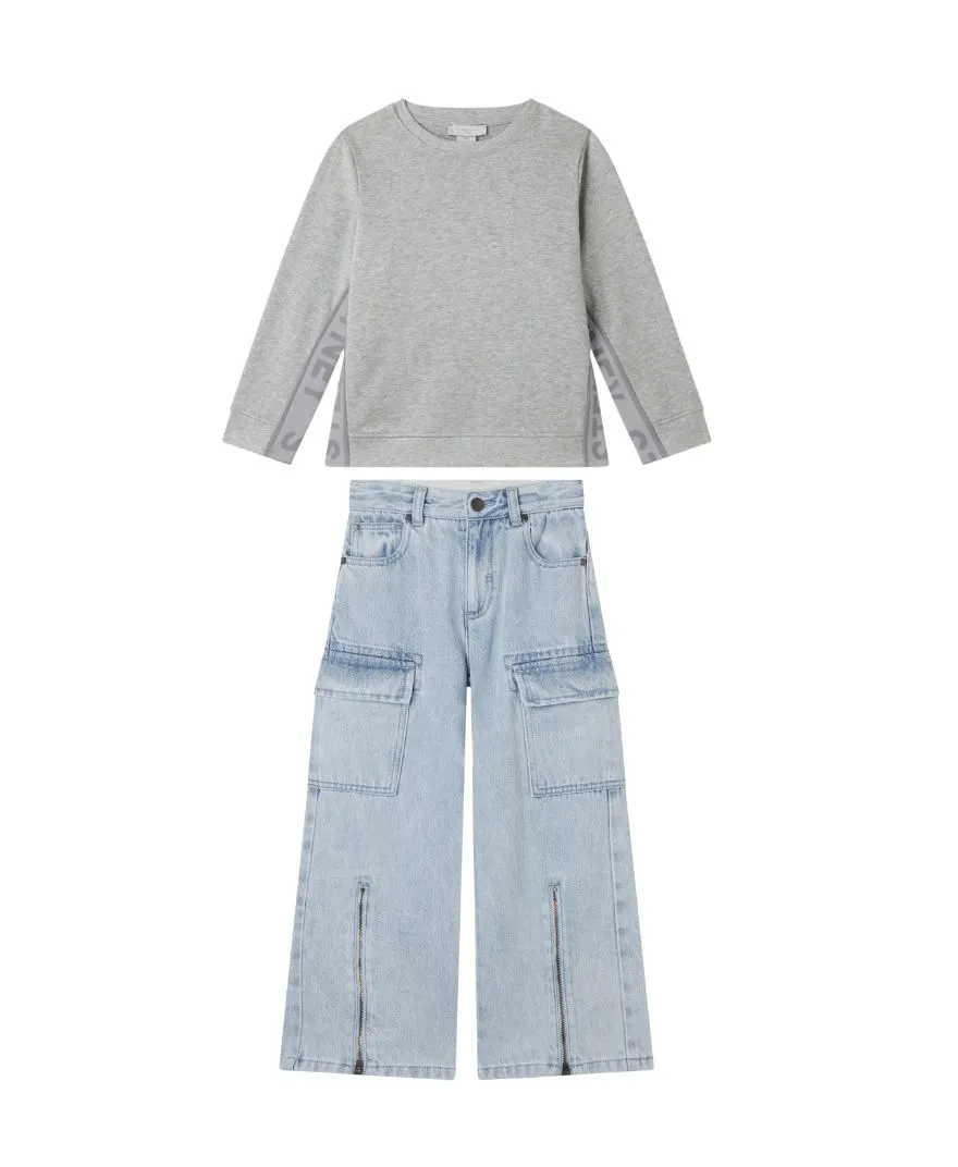 Stella McCartney - stylizacja dziewczęca na co dzień