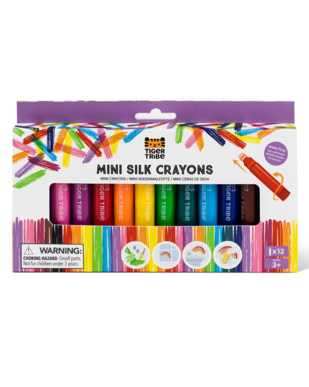 Tiger Tribe - miękkie kredki mini Tiger Tribe - miękkie kredki mini