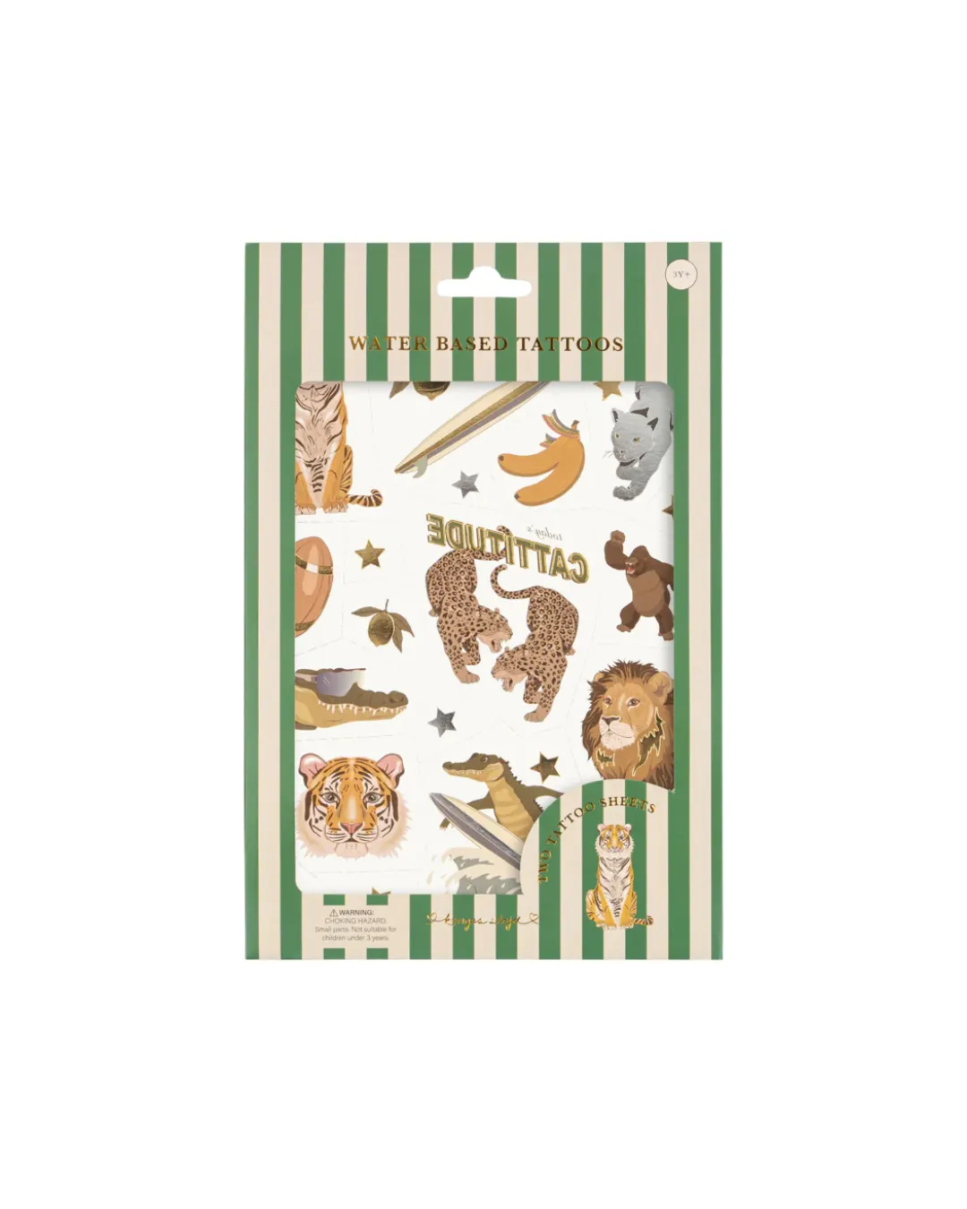 Konges Sløjd - tatuaże dla dzieci Animals