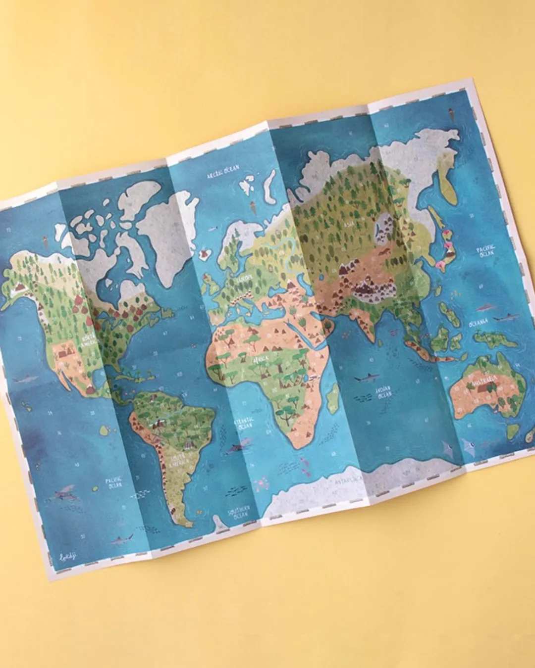 Londji - kreatywne naklejki Zwierzęta Świata