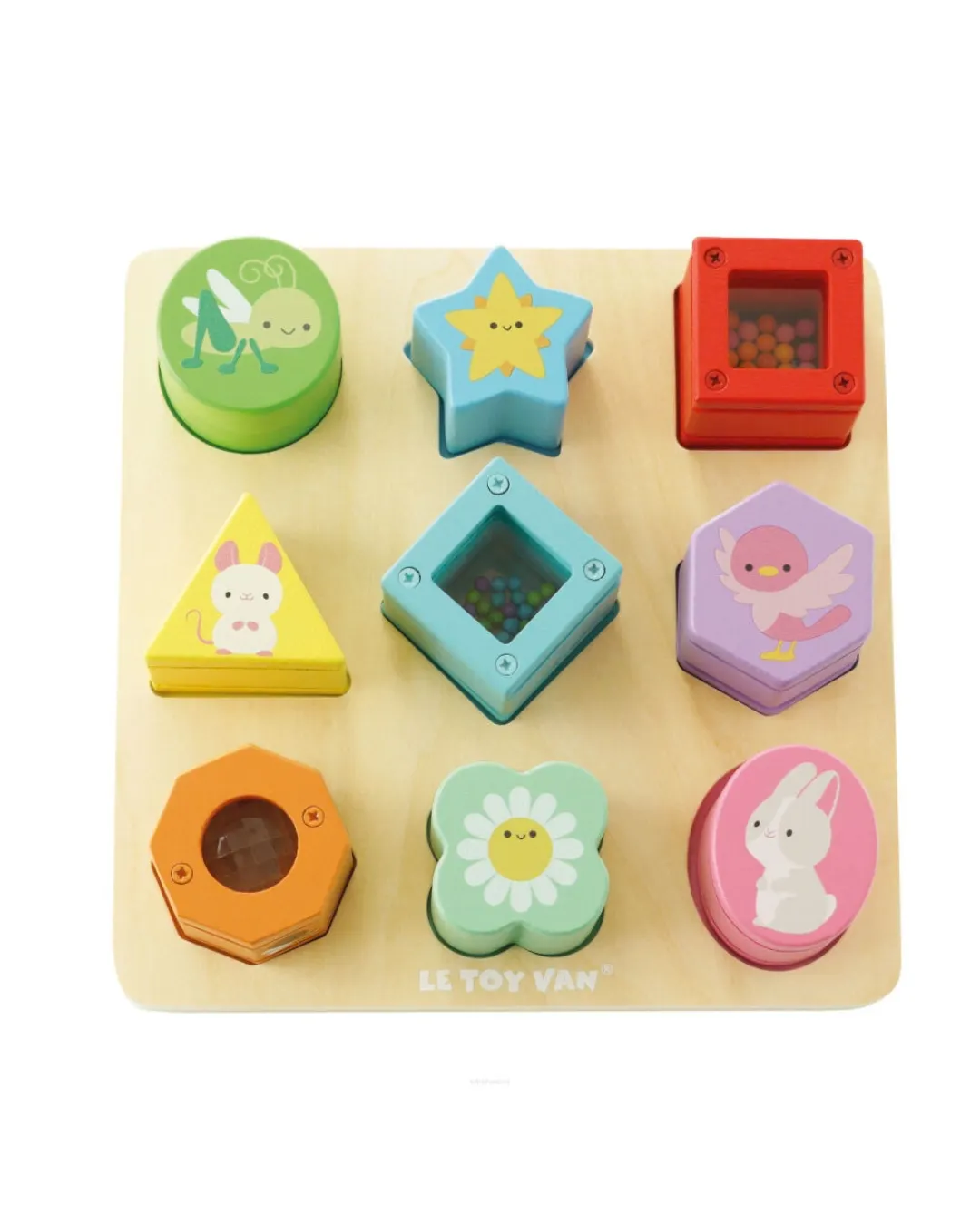 Le Toy Van - Drewniane klocki sorter zabawka sensoryczna, edukacyjna dla dzieci Le Toy Van - Drewniane klocki sorter zabawka sensoryczna, edukacyjna dla dzieci