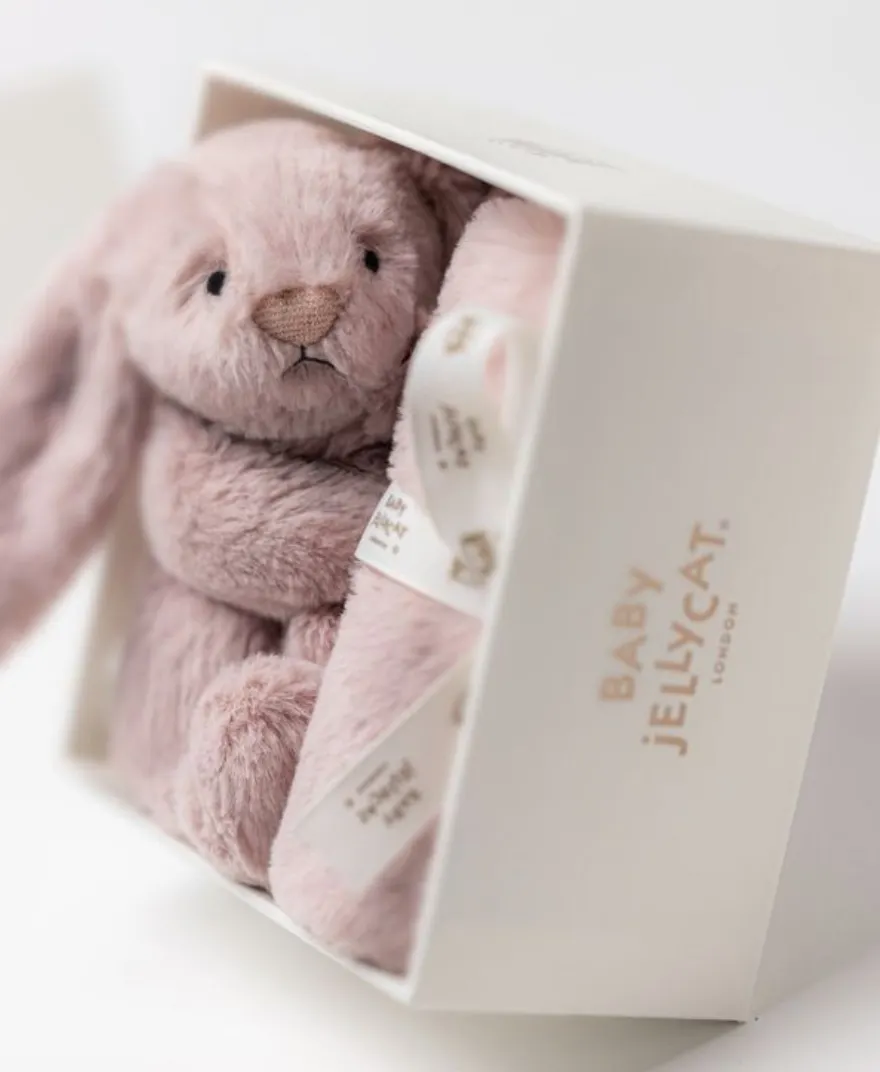 Jellycat - Króliczek LUX Szmatka Przytulanka 34 cm Pudrowy róż Jellycat - Króliczek LUX Szmatka Przytulanka 34 cm Pudrowy róż