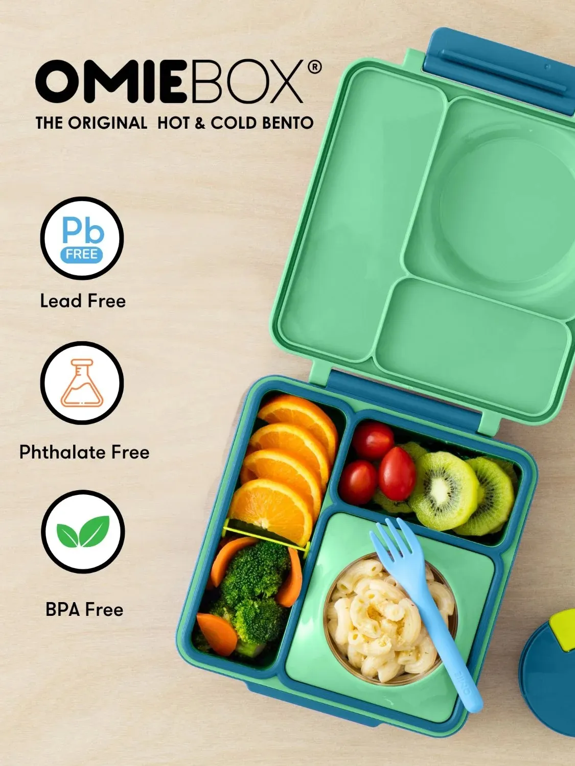 OMIE - OMIEBOX lunch box z termosem Meadow OMIE - OMIEBOX lunch box z termosem Meadow