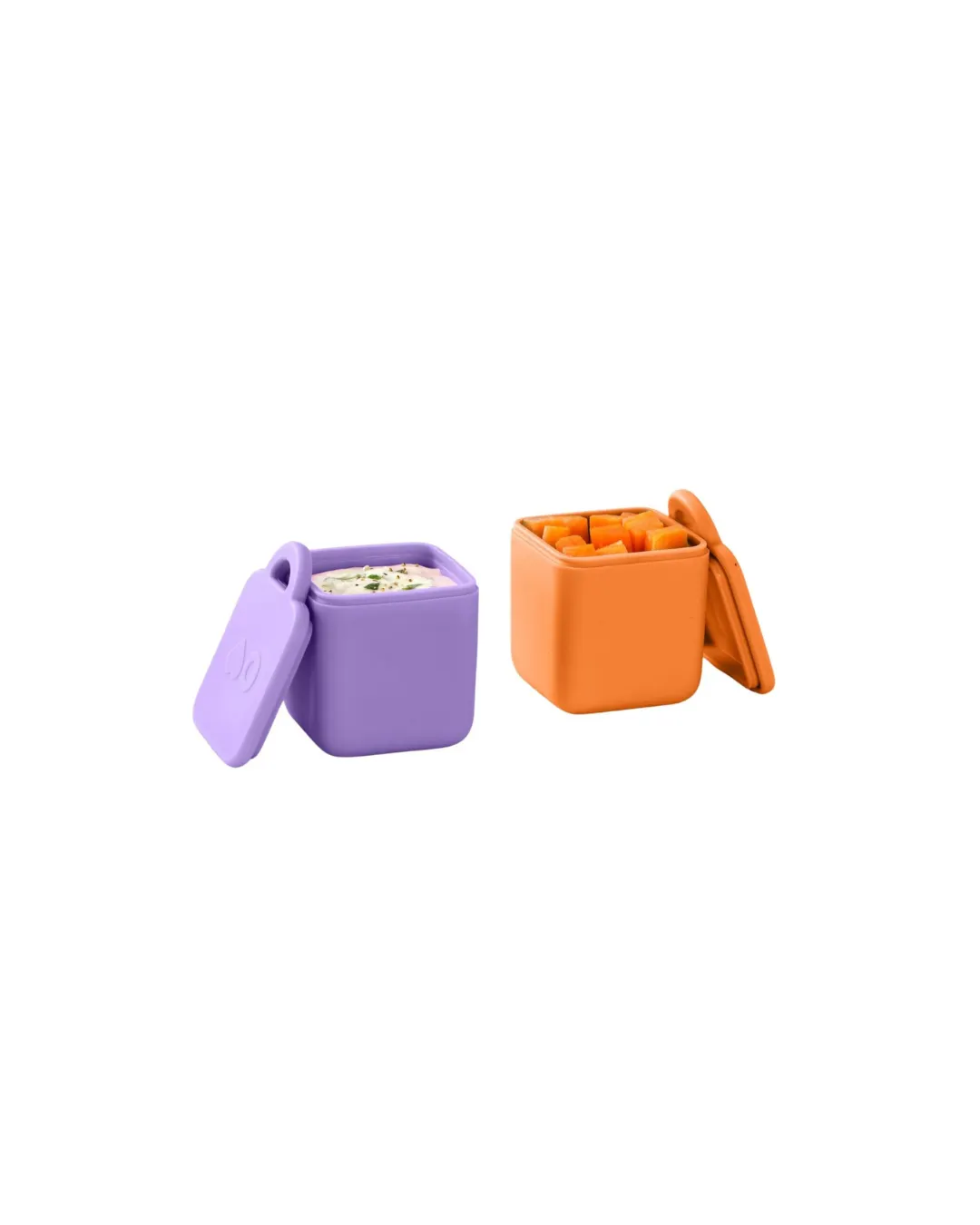 OMIE - OMIEDIP 2 szczelne pojemniczki Purple/Orange OMIE - OMIEDIP 2 szczelne pojemniczki Purple/Orange