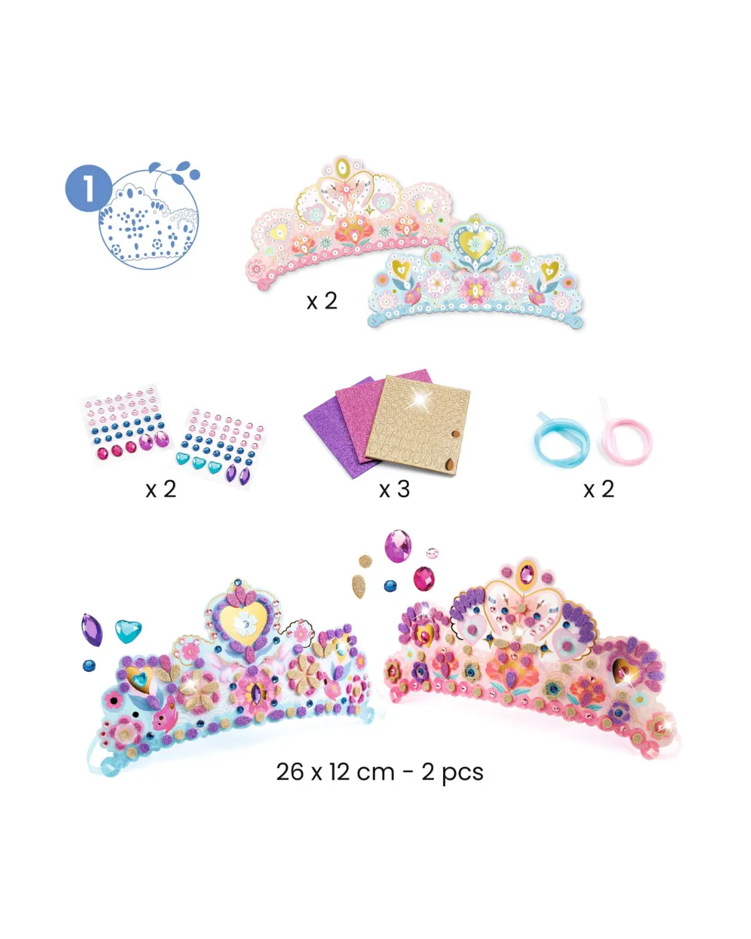 Djeco - zestaw zrób to sam - 5 aktywności Bajkowy świat