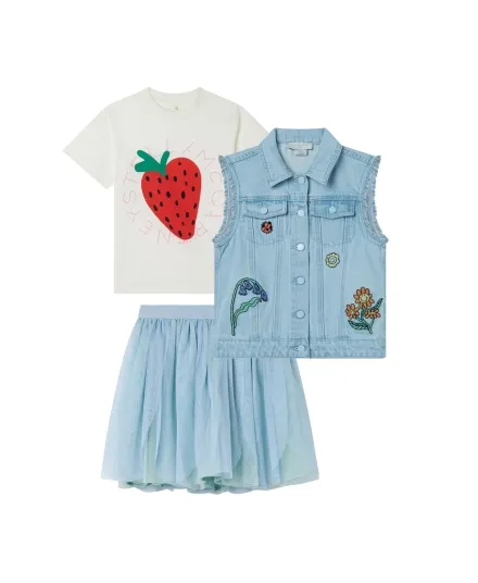 Stella McCartney - Stylizacja dziewczęca w wiosennym stylu