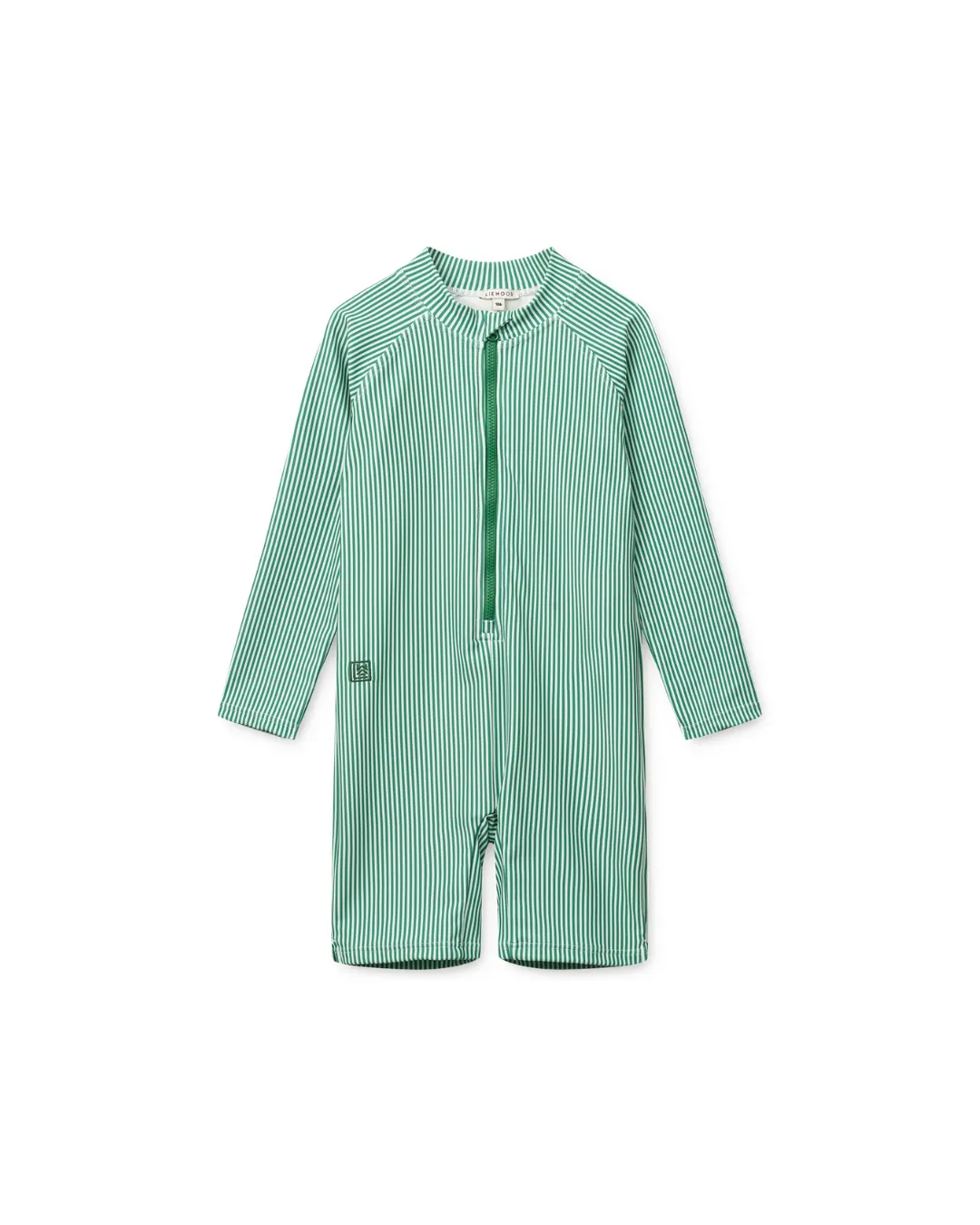 Liewood - kombinezon kąpielowy Max Stripe LS Bright garden / Creme de la creme